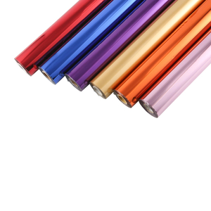 Lamina reattiva toner fai da te con decorazione Minc Swapp in oro e argento lucido all'ingrosso 