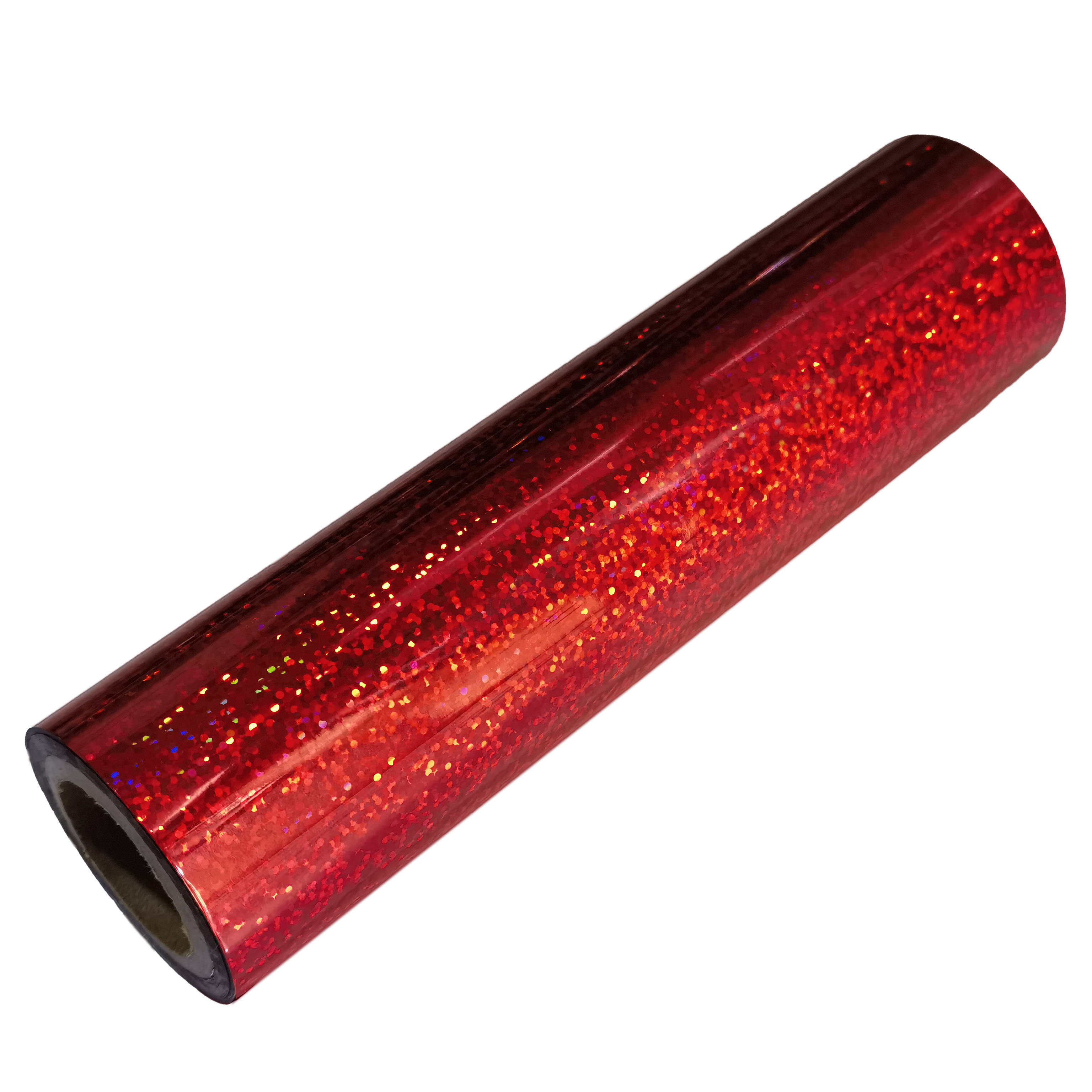 Rotoli di pellicola per stampa a caldo laser olografica a trasferimento termico di colore rosso metallico per carta e plastica 
